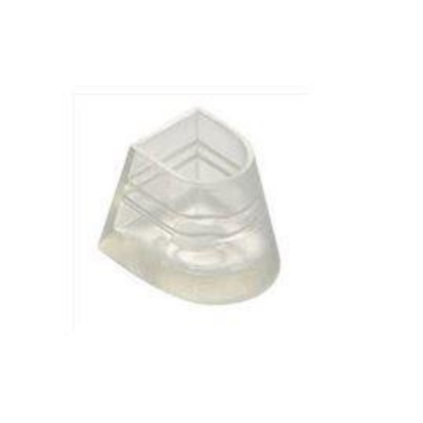 HP - Clear Flared Heel Protectors